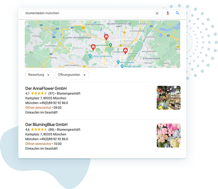 Local SEO map