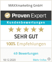 Erfahrungen & Bewertungen zu MAXXmarketing GmbH